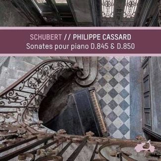 PHILIPPE CASSARD Franz Schubert - Piano Sonatas D.845 & D.850 CD