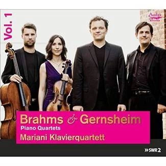 BRAHMS GERNSHEIM Piano Quartets Mariani Klavierquartett CD DIGIPAK
