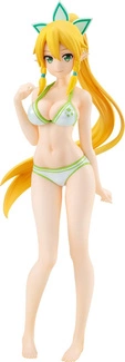 Scherzo of Deep Night Pop Up Parade PVC Statue Beach Queens Leafa 17 cm