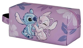 Lilo & Stitch Plus Brick Travel Toiletry Bag Stitch & Angel Pink