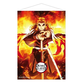 Kimetsu no Yaiba Wallscroll Kyojuro Rengoku 50 x 70 cm