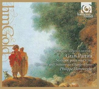 MOZART Serenade Gran Partita Herreweghe CD DIGIPAK