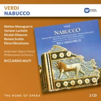 MANUGUERRA/LUCCHETTI/MUTI/PHILHARM.ORCH Verdi: Nabucco 2CD