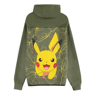 Pokémon Zipper Hoodie Pikachu Size XL