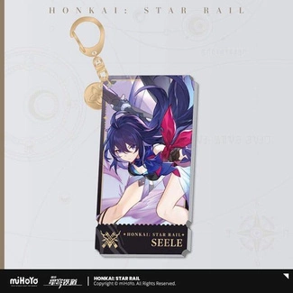 Star Rail Character Acrylic Keychain Seele 9 cm
