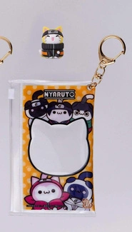 Naruto Shippuden Mega Cat Project Nyaruto Series Trading Figure with pouch Naruto 2025 Limited Edition 7 cm