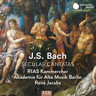BACH Cantates Profanes – BWV 201 205 & 213 Akademie Fur Alte Musik Berlin Jacobs 2CD DIGIPAK