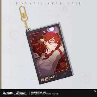 Star Rail Countdown Departure Series Acrylic Keychain Himeko Glitter 9 cm