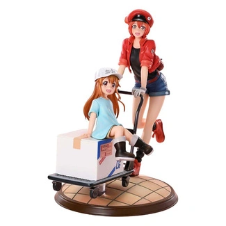 Cells at Work Prisma Wing PVC Statue Red Blood Cell & Platelet  26 cm