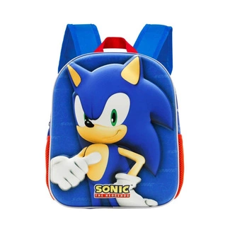Sonic The Hedgehog 3D Backpack Sega Velocity Blue Small