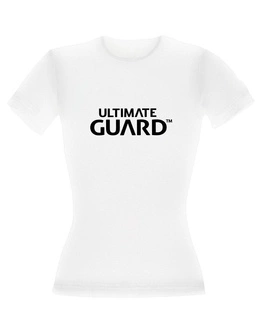 Ultimate Guard Ladies T-Shirt Wordmark White