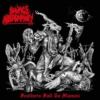 SAVAGE NECROMANCY Feathers Fall To Flames CD