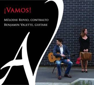 MELODIE RUVIO BENJAMIN VALETTE Vamos CD DIGIPAK