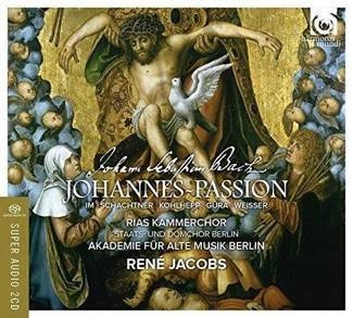 BACH Johannes-Passion Rene Jacobs 2CD DIGIPAK