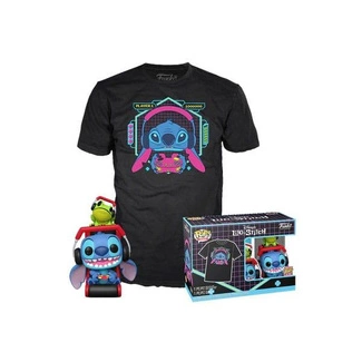 Lilo & Stitch POP! & Tee Box Gmr Stitch w/frog