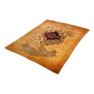 Harry Potter Cozy Blanket Portal Marauder´s Map 180 x 200 cm