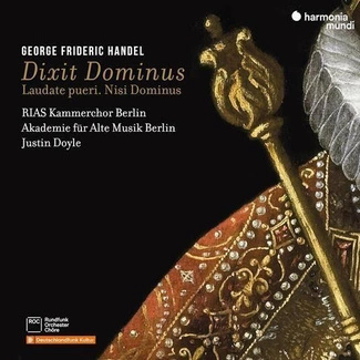 HANDEL Dixit Dominus Laudate Pueri Nisi Dominus Akademie Fur Alte Musik Berlin Doyle RIAS Kammerchor CD DIGIPAK