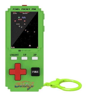 Galaga Portable Gaming System Pixel Pocket Pro