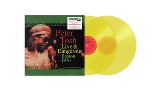 PETER TOSH Live & Dangerous: Boston 1976 2LP YELLOW