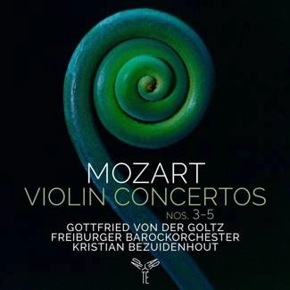 MOZART Violin Concertos Nos 3-5 Freiburger Barockorchester Bezuidenhout Von Der Goltz CD DIGIPAK