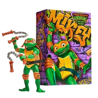 Mutant Mayhem Action figure Comic Con Michelangelo 18 cm