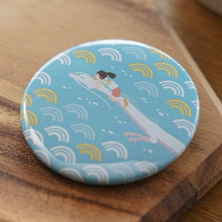 Spirited Away Pin Chihiro & Haku dragon 5 cm