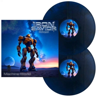 IRON SAVIOR Reforged - Machine World STARBREAKER BLUE 2LP