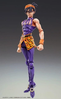 Golden Wind Action Figure Chozokado Narancia Ghirga & As 15 cm