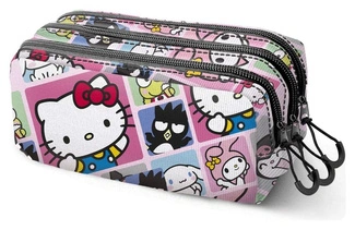 Sanrio Fan Trick Pencil case 2.2 Hello Kitty Panels Multicolour