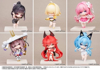 Nikke SAC Series Mini Figures 6-Pack Chibi Vol. 2 10 cm