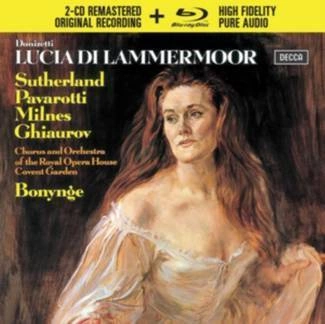 PAVAROTTI, LUCIANO Donizetti Lucia Di Lammermoor (2cd + 1 Blu-ray Audio) 3BOX