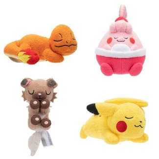 Pokémon Sleeping Plush Figure Version 5 12 cm Assortment (9)