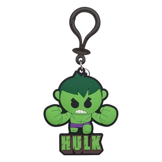 Marvel Soft Touch PVC Bag Clip Hulk