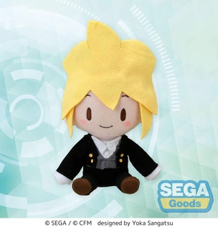 Project DIVA Arcade Future Tone Fuwa Petit Plush Figure Kagamine Len Butler Ver. (EX) 16 cm