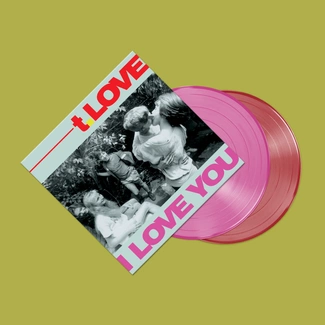 T. LOVE I Love You (30th Anniversary Edition) 2 LP Red & Pink