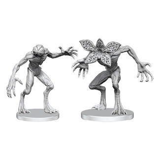 Stranger Things Unpainted Miniatures Demogorgons
