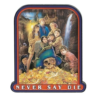 The Goonies Pin Badge 40th Anniversary Never Say Die