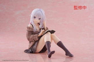 The Journey of Elaina PVC Statue Desktop Cute Figure Elaina Casual Clothes Ver. 13 cm