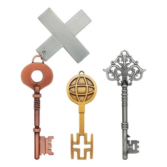 Silent Hill 2 Replicas 3-Set Keys