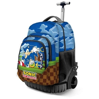 Sonic The Hedgehog Fan GTS Trolley Backpack Greenhill