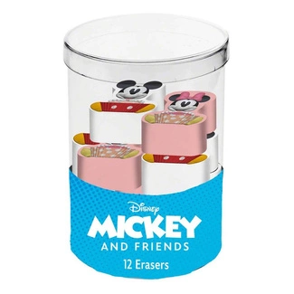 Mickey & Minnie Erasers 12-Pack