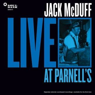 JACK MCDUFF Live at Parnell's 2CD