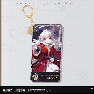 Star Rail Character Acrylic Keychain Clara 9 cm