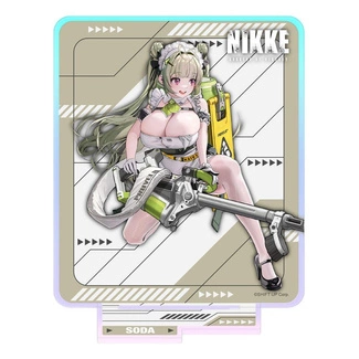 Nikke Crouching Series Acrylic Stand Soda Holographic 14 cm