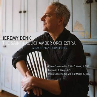 DENK, JEREMY & THE SAINT PAUL CHAMBER ORCHESTRA Mozart Piano Concertos CD