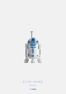 Star Wars - R2D2 PLAKAT