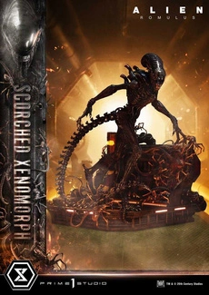 Romulus Museum Masterline XL Statue 1/3 Scorched Xenomorph 98 cm