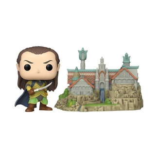 The Lord of the Rings Funko POP! Town figurka Elrond & Rivendell 9 cm