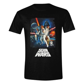 Star Wars A New Hope T-Shirt Retro Poster Size XL