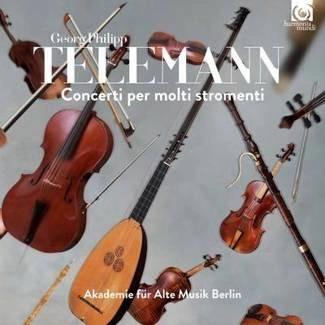 TELEMANN Concerti Per Molti Stromenti Akademie Fur Alte Musik Berlin CD